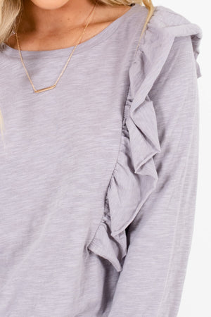 Gray Affordable Online Boutique Clothing for Women