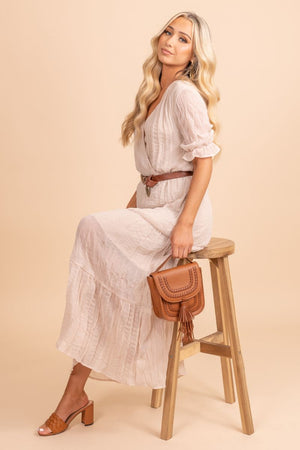 On The List Maxi Dress