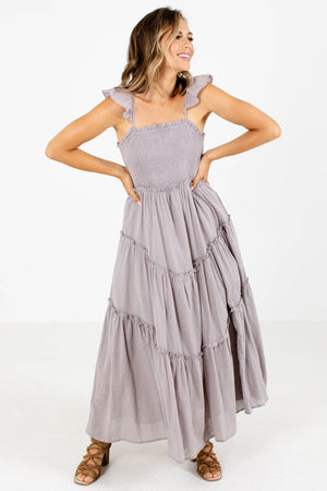 Women's Gray Spring and Summertime Boutique Clothing