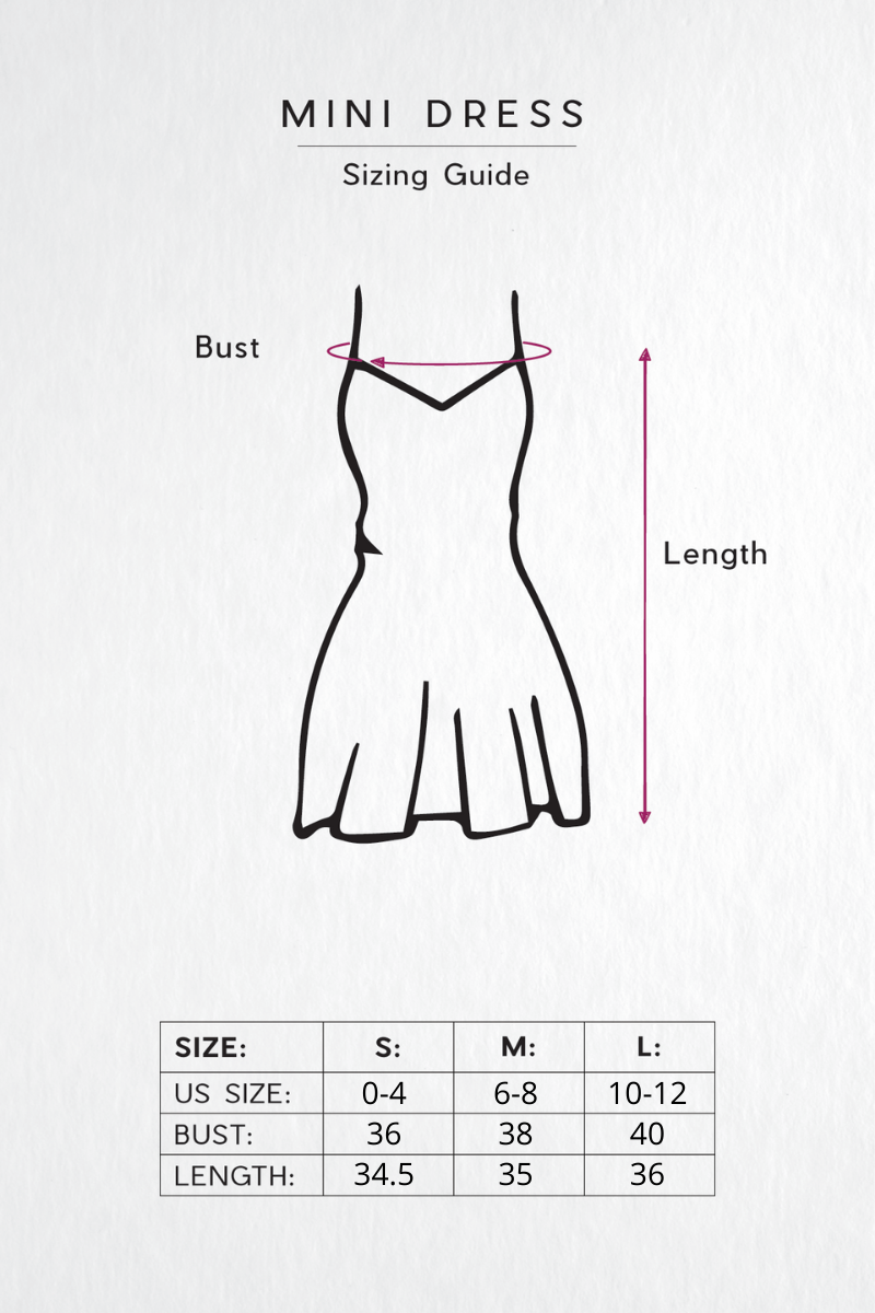 Mini Dress Sizing Guide