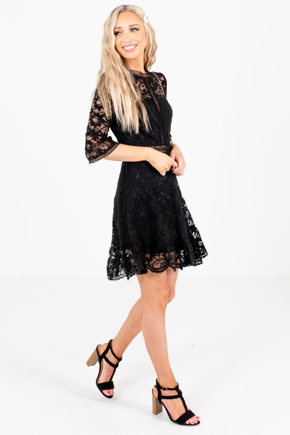 Women's Black Night Out Boutique Mini Dress