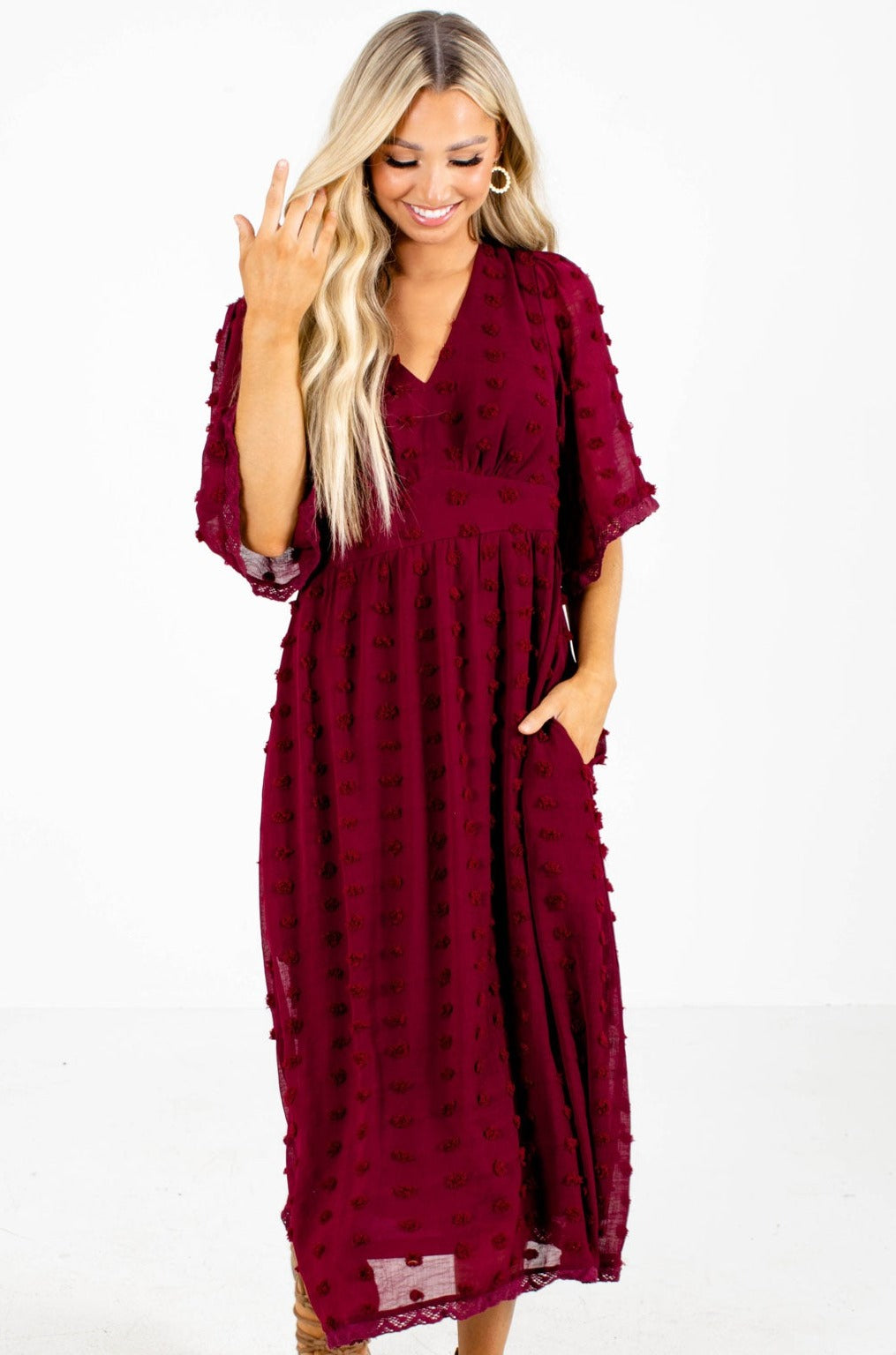 My Moment Midi Dress | Bella Ella Boutique