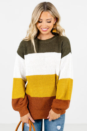 Women’s Mustard Yellow Warm and Cozy Boutique Clothing