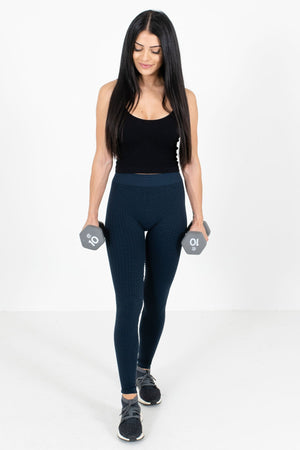 Women’s Casual Everyday Boutique Navy Active Leggings