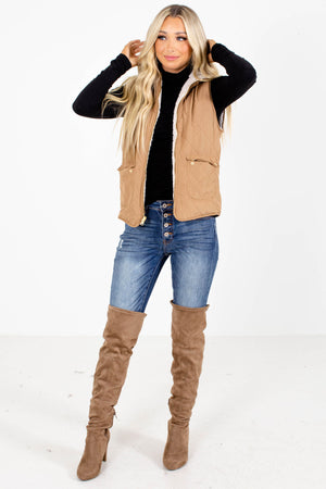 Women’s Camel Fall and Winter Boutique Clothing