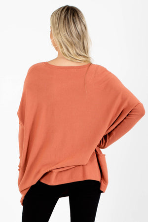 Women's Pink Boutique Sweater with Pockets