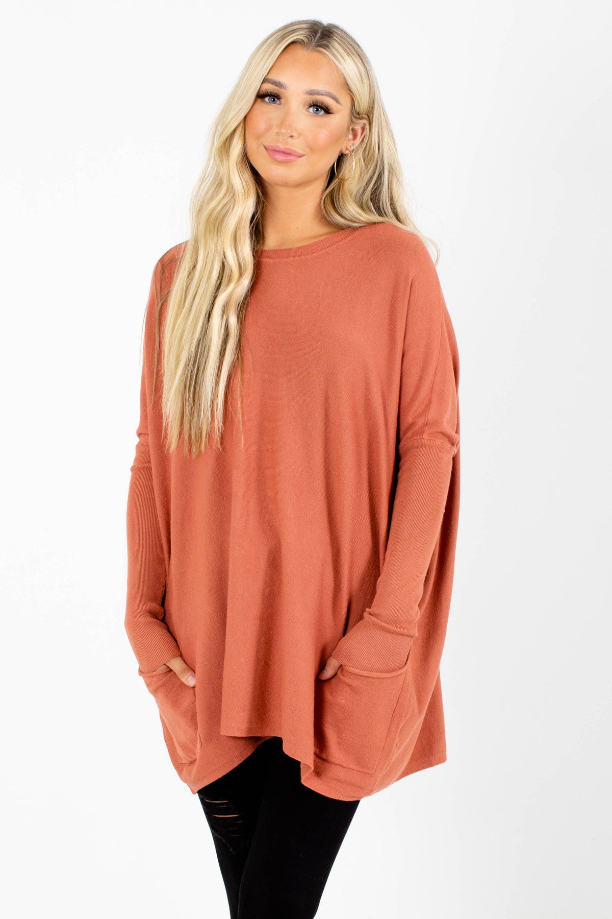 Pink Cute and Comfortable Boutique Sweaters for Women