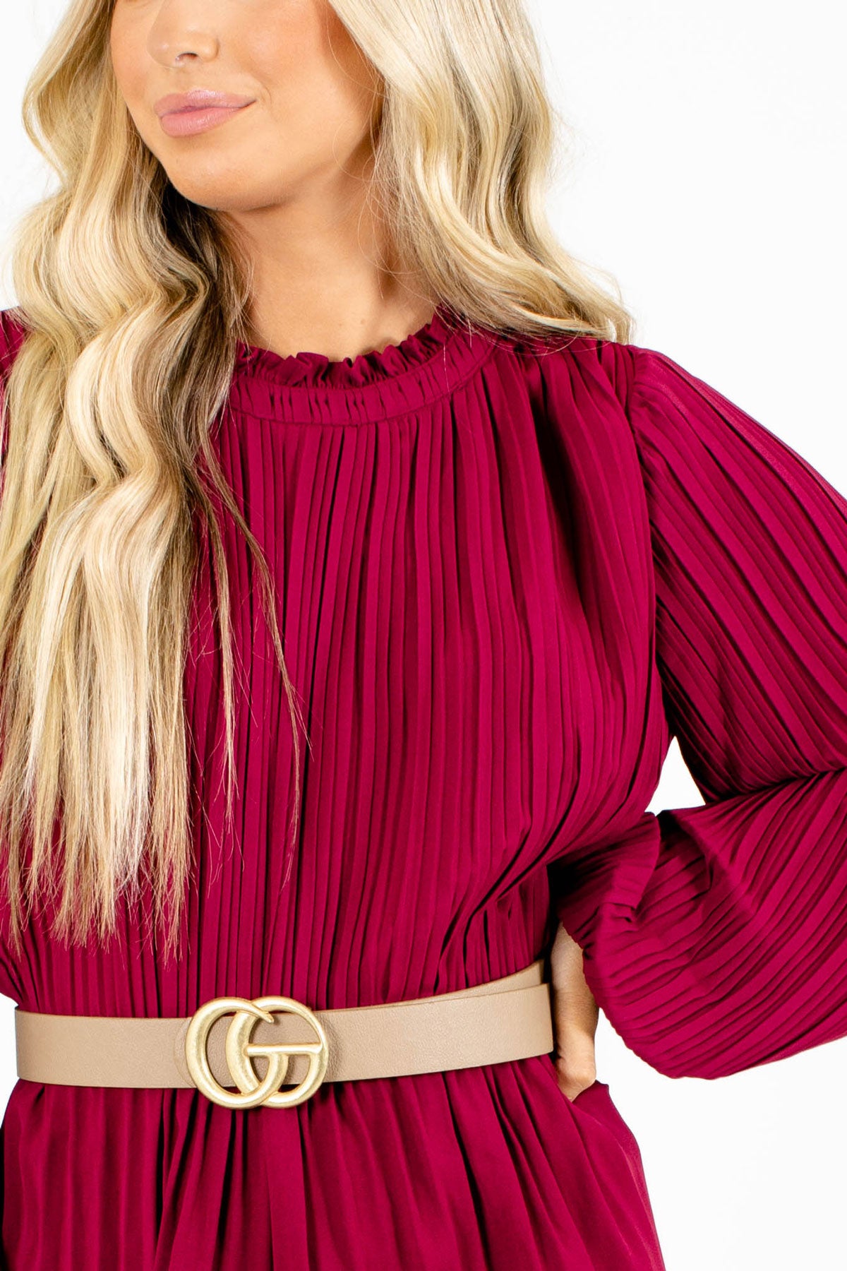 Wine Blouse from Fall Boutique