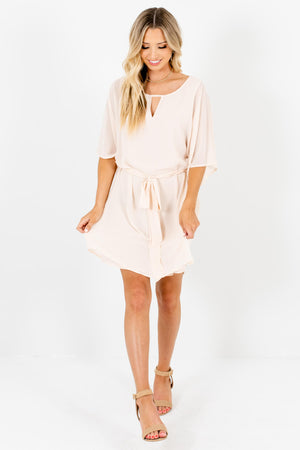 Women's Cream Spring and Summertime Boutique Clothing