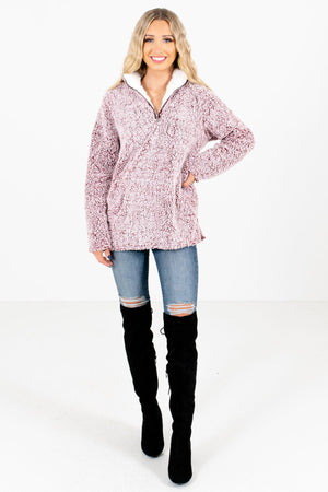 Women's Purple Fall and Winter Boutique Clothing