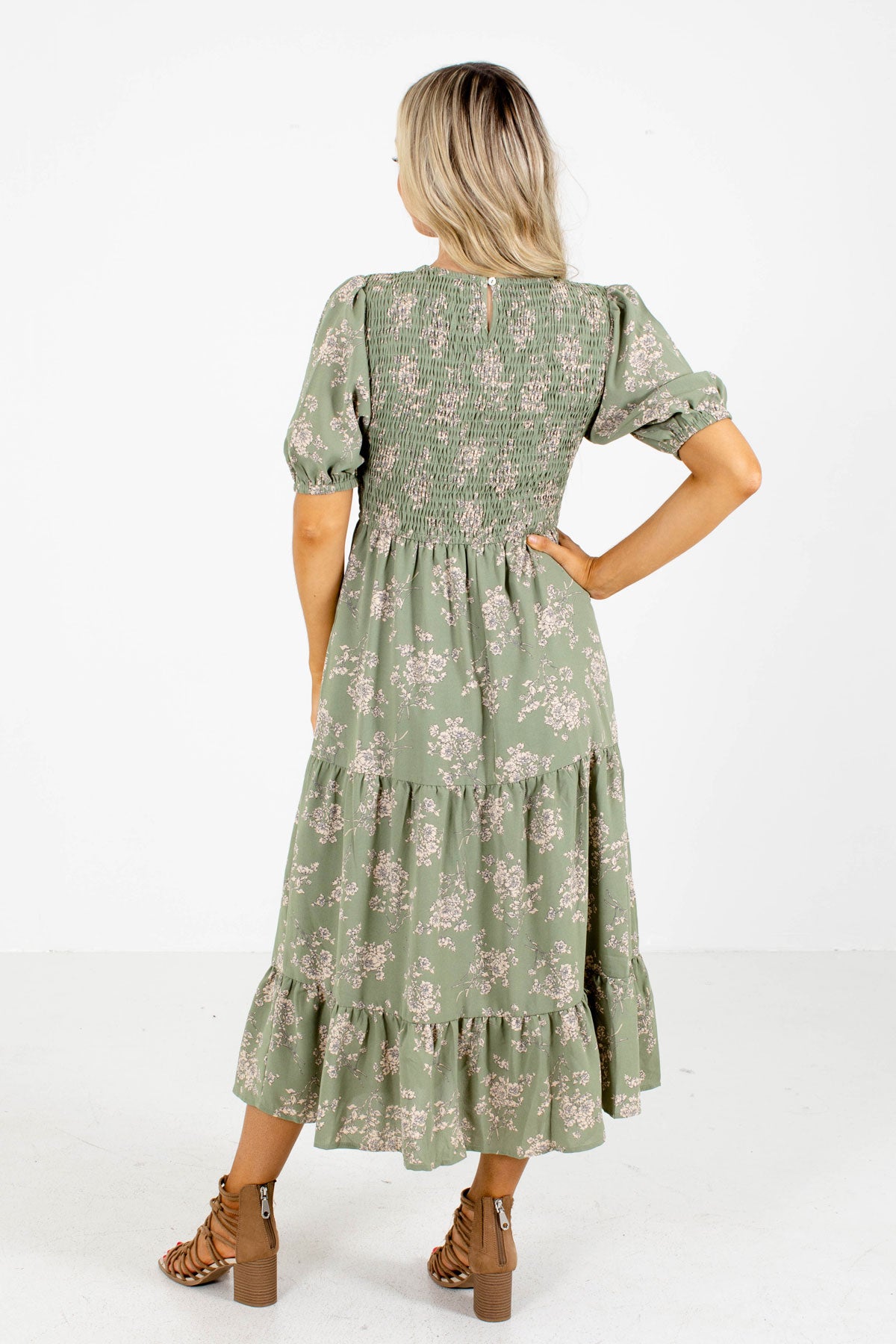 Green Cute and Comfortable Boutique Dresses for Women