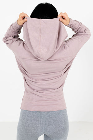 Women's Blush Pink High-Quality Soft Boutique Active Hoodie