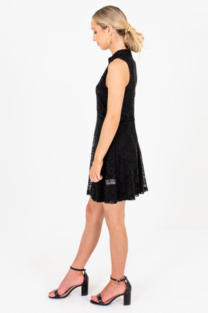 Black Special Occasion Boutique Mini Dresses for Women