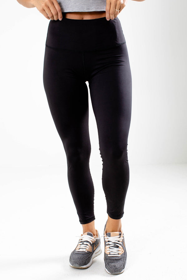 Premium Black Active Leggings | Boutique Leggings for Women - Bella ...