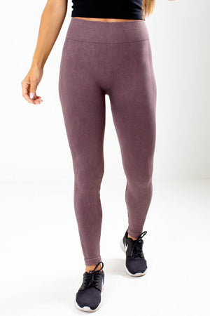 Purple High Quality Boutique Active Leggings for Women