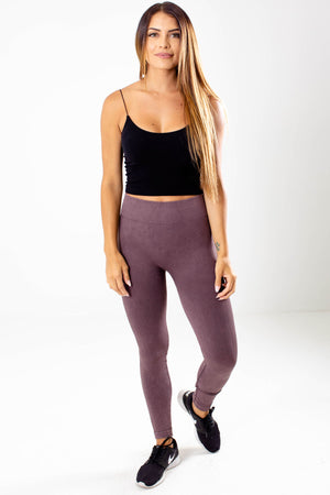 Purple Cute and Comfortable Athletic Leggings for Women