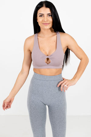 Violet Purple High-Quality Boutique Premium Sports Bra