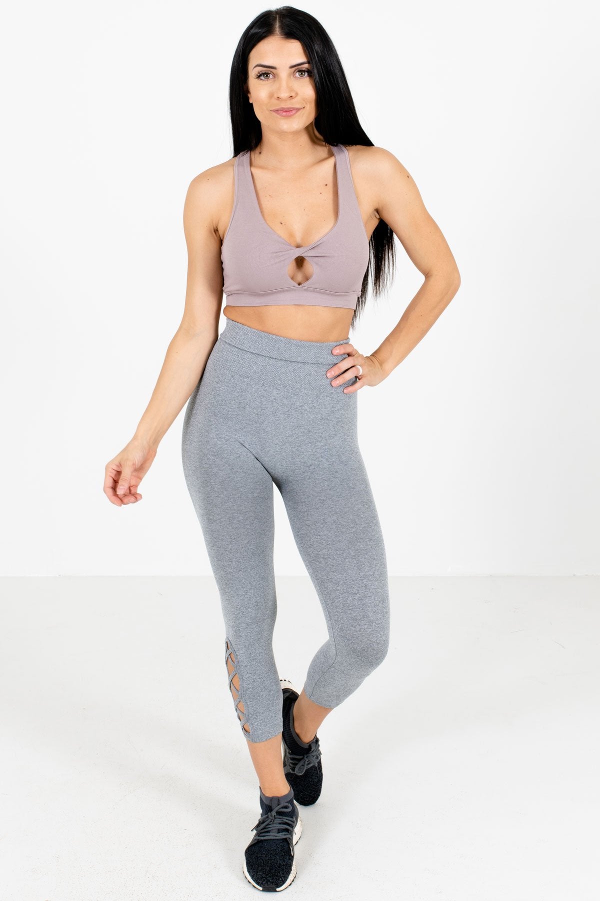 Activewear Front Twist Sports Bra – STYLE HOUSE Boutique
