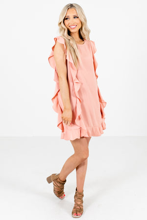 Pink Cute and Comfortable Boutique Mini Dresses for Women