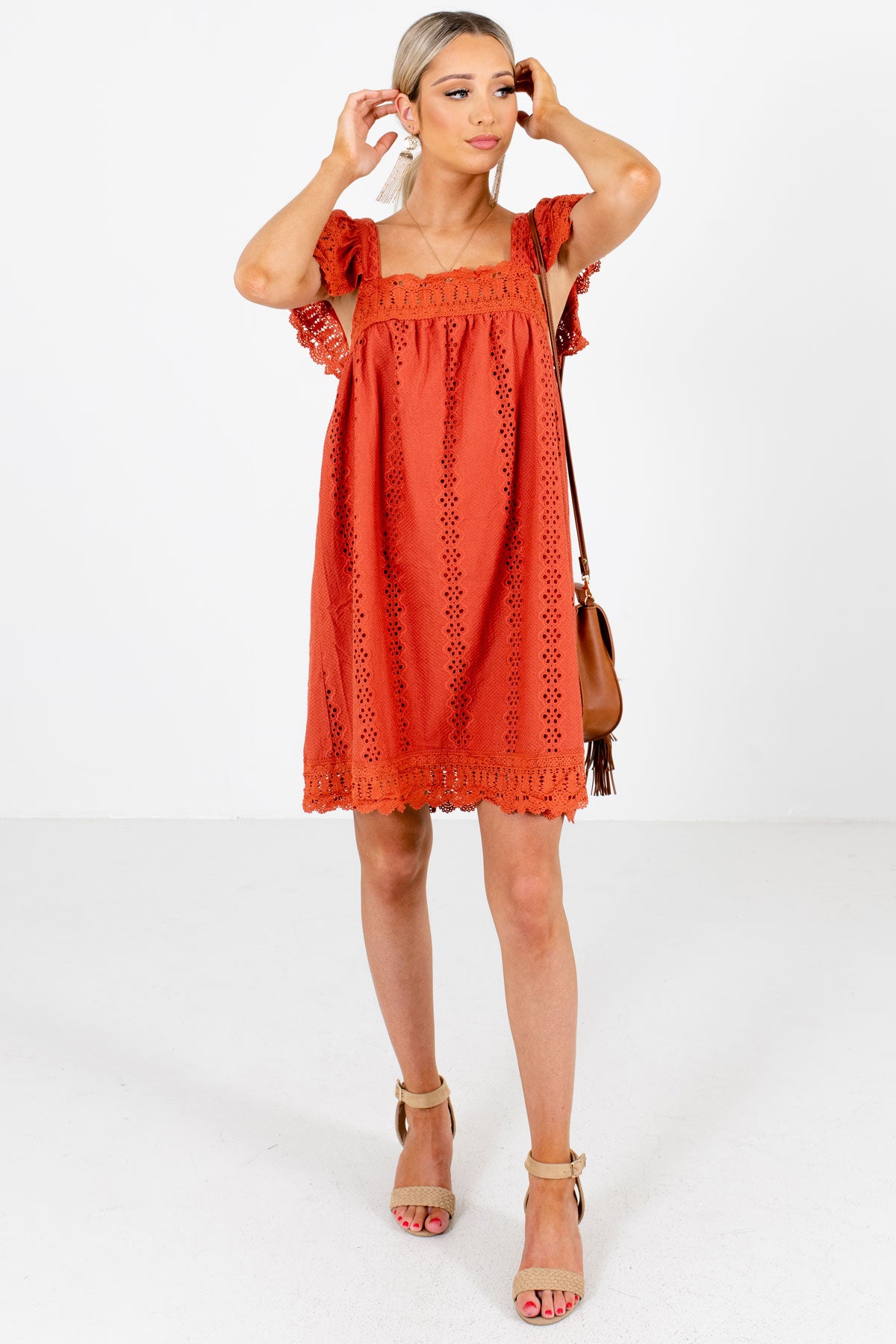 Rust Orange Affordable Online Boutique Clothing for Women