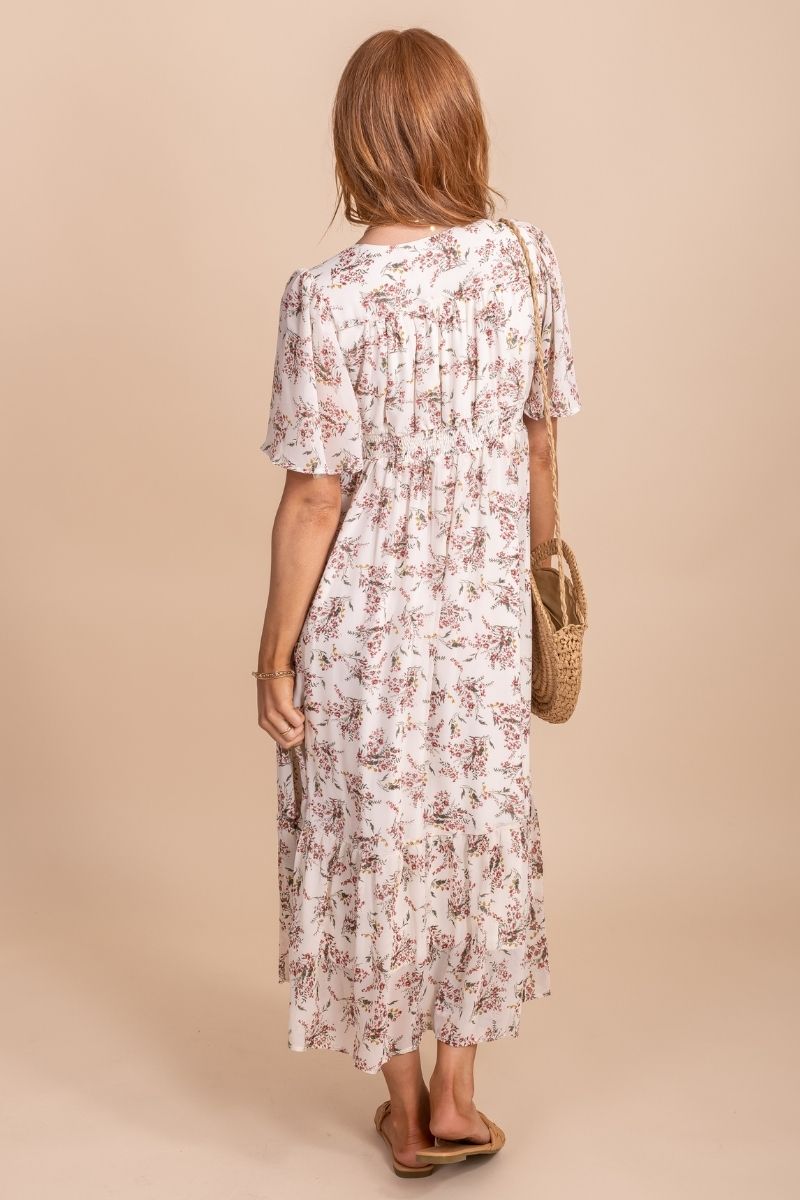 Rooftop Gardens Floral Maxi Dress