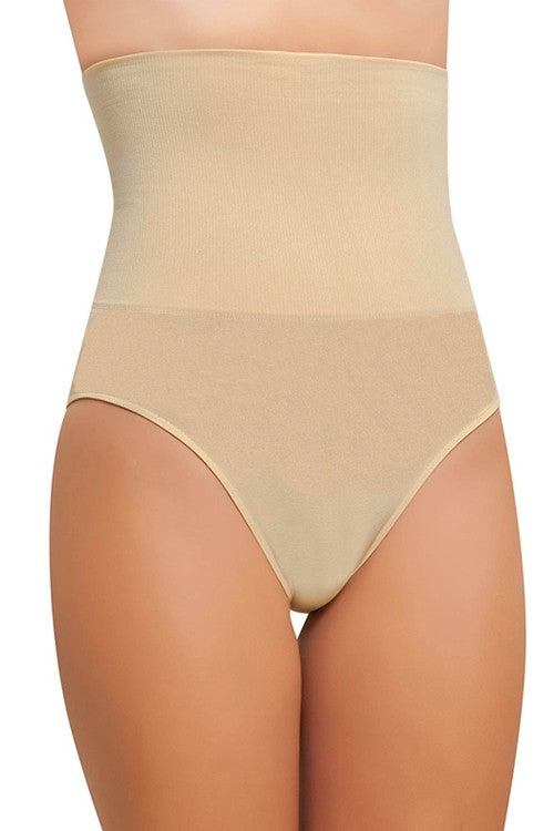 BeVogue' Shapewear Thong Tummy Control G-String High Waist No Lines  Panties (Medium, Nude) : : Clothing, Shoes & Accessories
