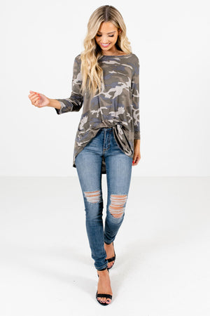 Green Cute and Comfortable Boutique Tops for Women