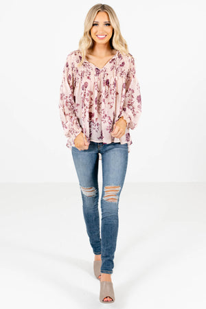 Women's Beige Fall and Winter Boutique Clothing