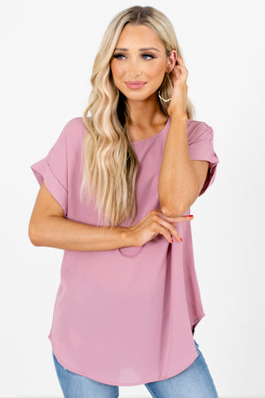 Pink Lightweight High-Quality Women's Boutique Blouse