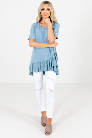 Blue Affordable Online Boutique Clothing for Women