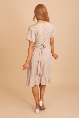 knee-length boutique dress