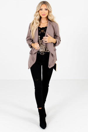 Women's Brown Fall and Winter Boutique Clothing