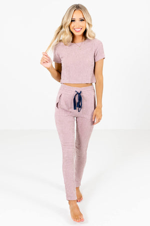 Women's Pink Fall and Winter Boutique Clothing