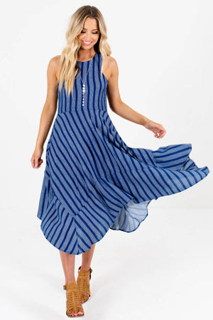 Women's Blue Spring and Summertime Boutique Clothing