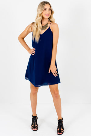 Women's Navy Blue Spring and Summertime Boutique Clothing