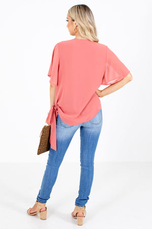 Women's Pink Spring and Summertime Boutique Clothing
