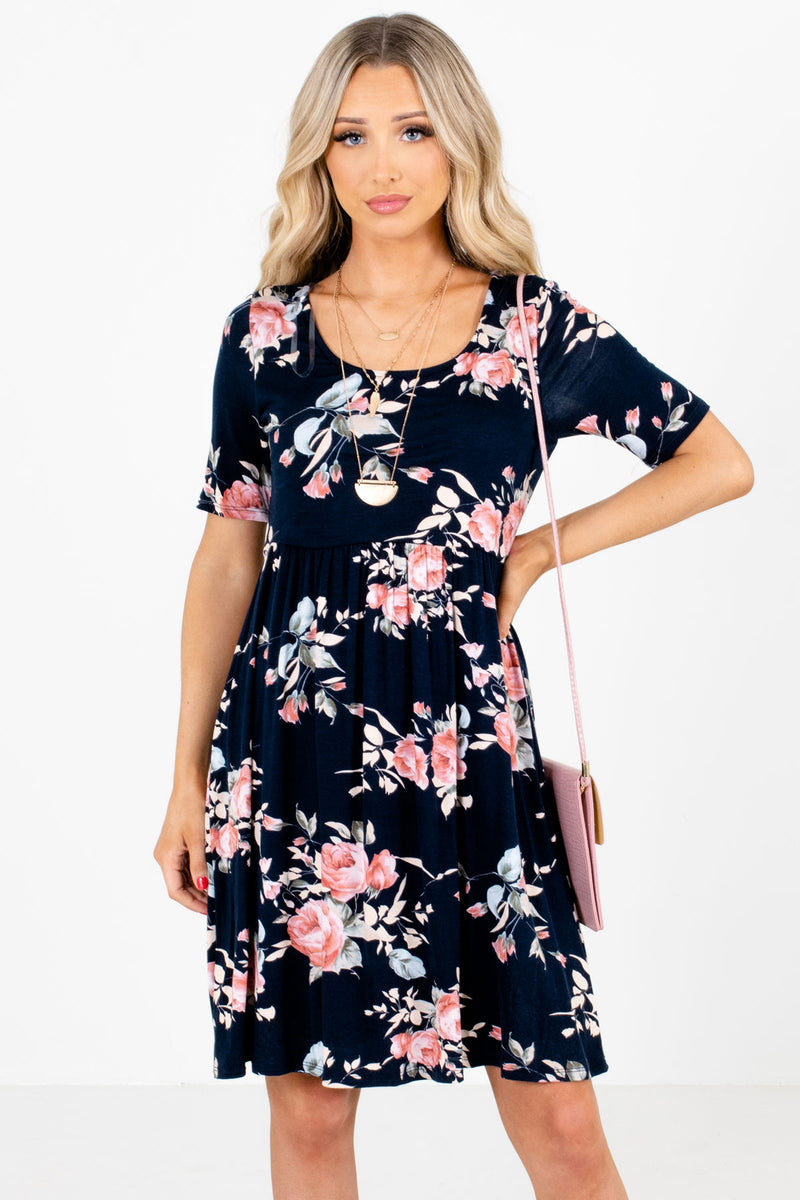 Sweet Sunday Floral Mini Dress | Boutique Mini Dresses for Women ...