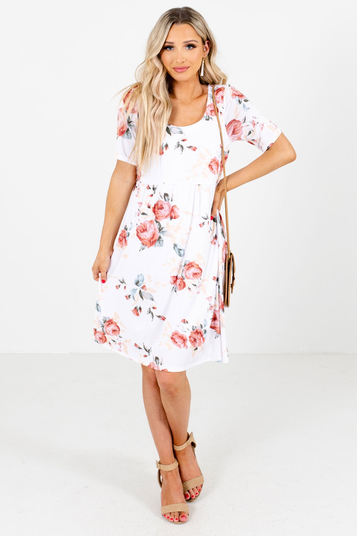 Sweet Sunday Floral Mini Dress | Boutique Mini Dresses for Women ...