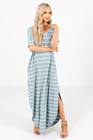 Sweet & Sunny Striped Maxi Dress