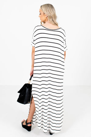 Sweet & Sunny Striped Maxi Dress