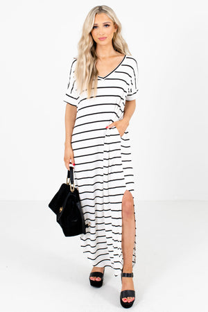 Sweet & Sunny Striped Maxi Dress
