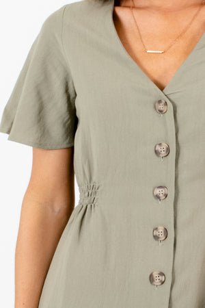Olive Affordable Online Boutique Midi Dresses for Women