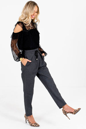 Black Cute and Comfortable Boutique Pants for Women