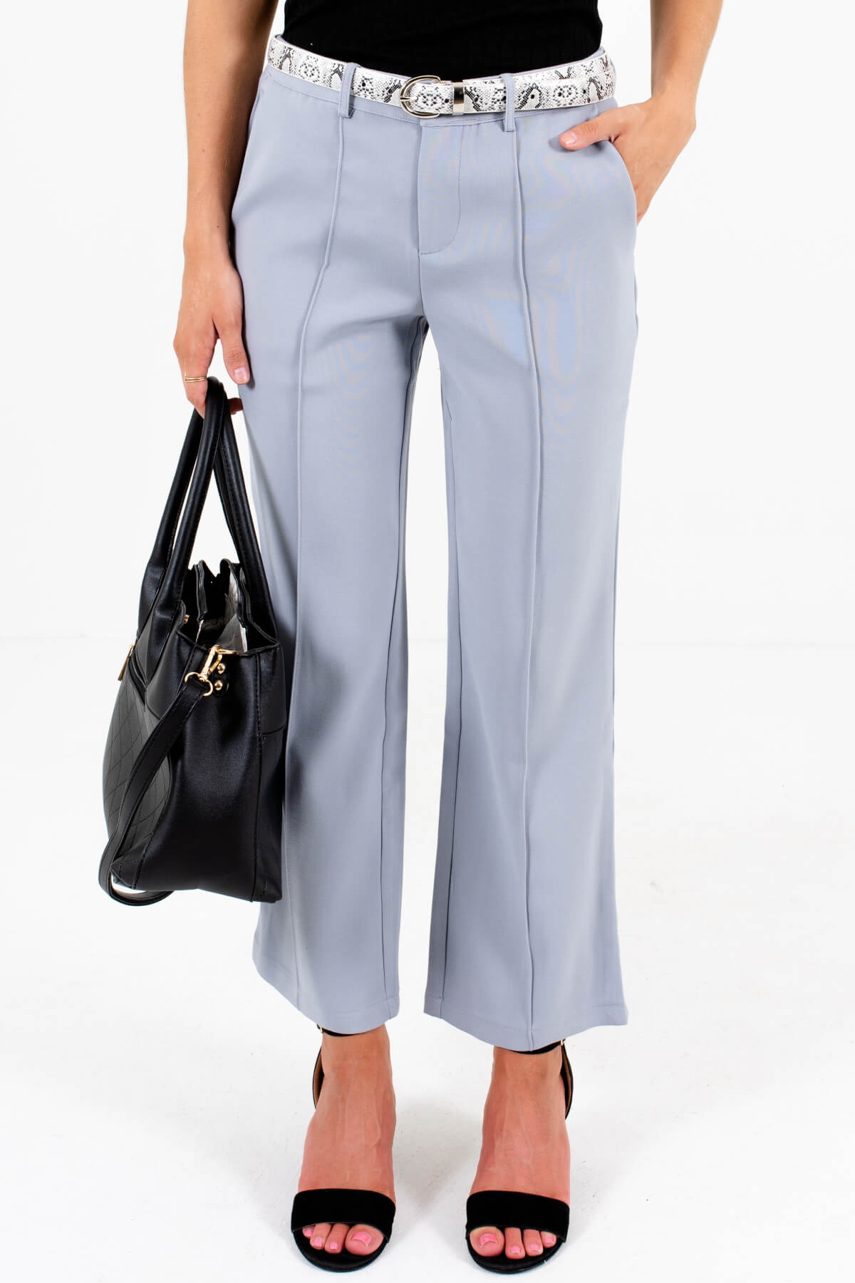 Taking Flare of Business High-Waisted Pants