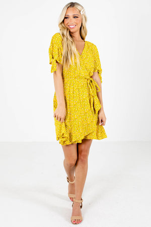 Women's Yellow Spring and Summertime Boutique Clothing
