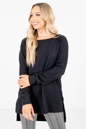 Women’s Black Casual Everyday Boutique Clothing
