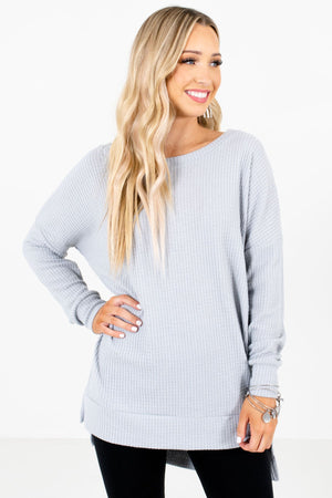 Women’s Gray Casual Everyday Boutique Clothing
