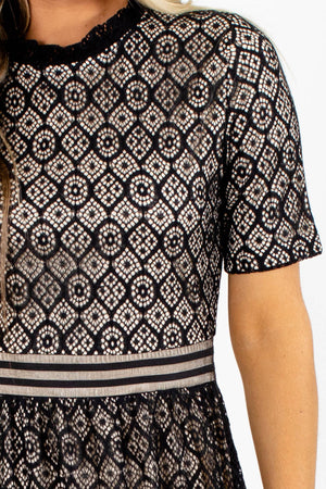Black Lace Dress