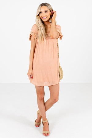 Women's Peach Pink Spring and Summertime Boutique Clothing
