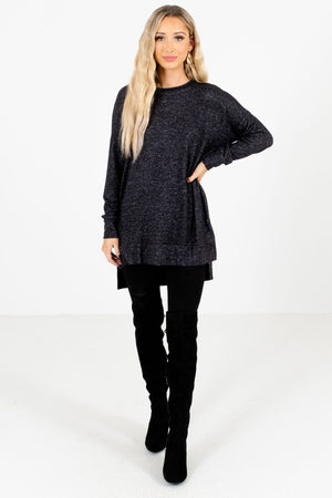 Women’s Charcoal Gray Fall and Winter Boutique Clothing